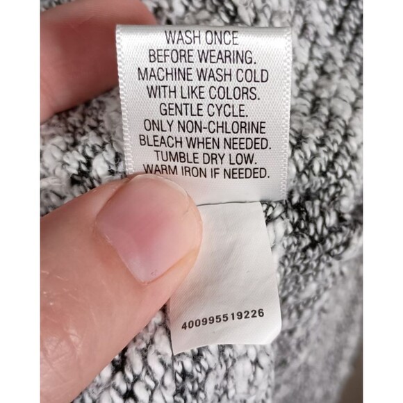 Croft & Barrow Heather Gray LHB Cuffed 3/4 Sleeve Plus Size Womens Sweater 2X - Picture 6 of 7